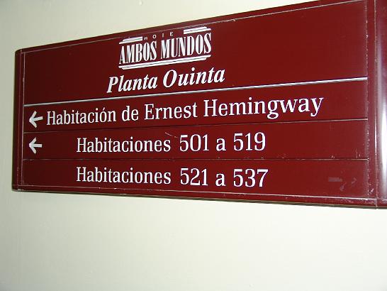 DSC00561.JPG - Hotel kde žil Ernts Hemingway